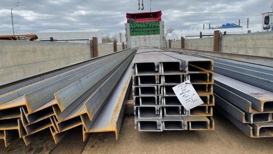 пандус из швеллера