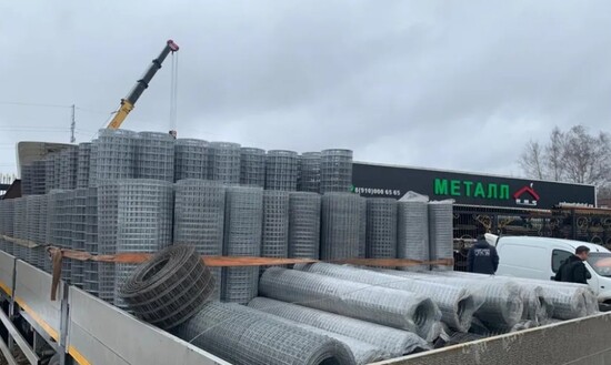 Сетка сварная высотой 20 см