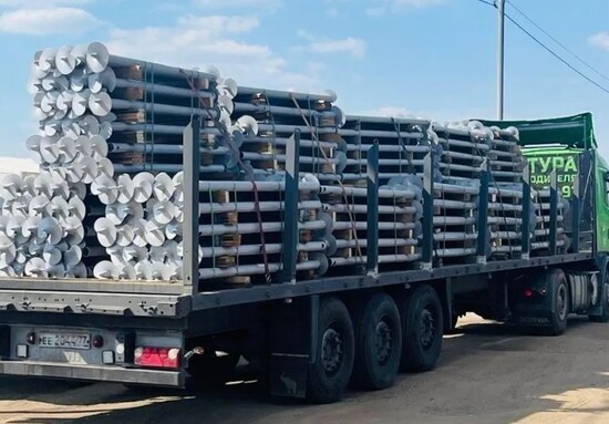 Винтовая свая длиной 1 метр