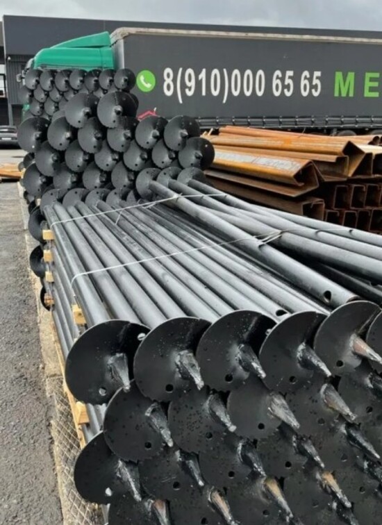 Винтовая свая диаметром 57 мм