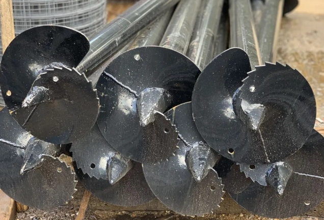 Винтовая свая диаметром 108 мм