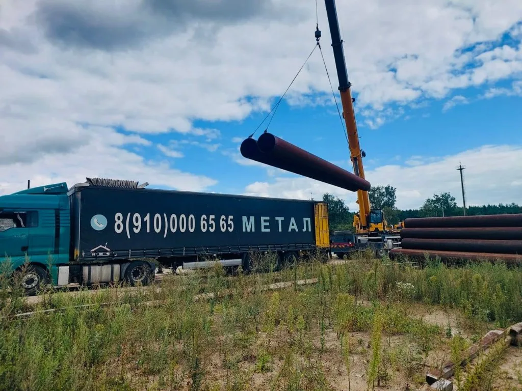 Собственный автопарк для доставки металла — Робметаллсталь