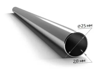 Труба оцинкованная 25х2,8 мм