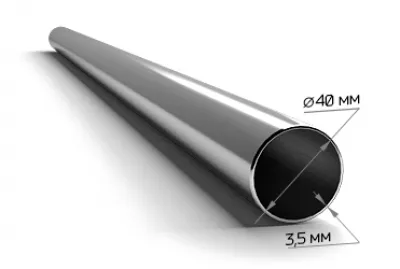 Труба оцинкованная 40х3,5 мм