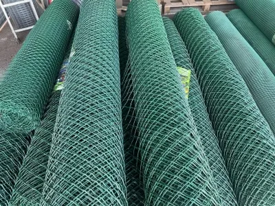 Сетка садовая пластиковая 1,8х15 м ячейка 18х23 мм темно-зелёная купить в Москве