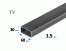 Труба прямоугольная 60х30х1.5 мм ТУ фото