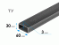 Труба прямоугольная 60х30х3 мм ТУ